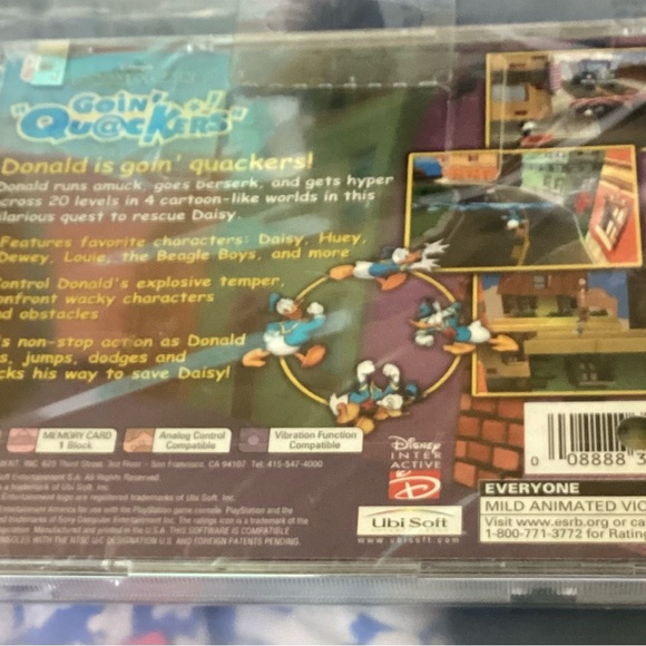 Disney’s Donald Duck Goin Quackers Brand-new, factory sealed - Picture 5 of 5